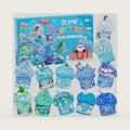 Advent Calendar 2026 Blue Squishy Slime Kit, 24-Day