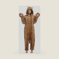 Adult Onesie Pajamas Animal One Piece Costume Halloween Cosplay for Women Men