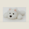 Westie Stuffed Animal Plush Toy, Cute Soft Gift for Kids