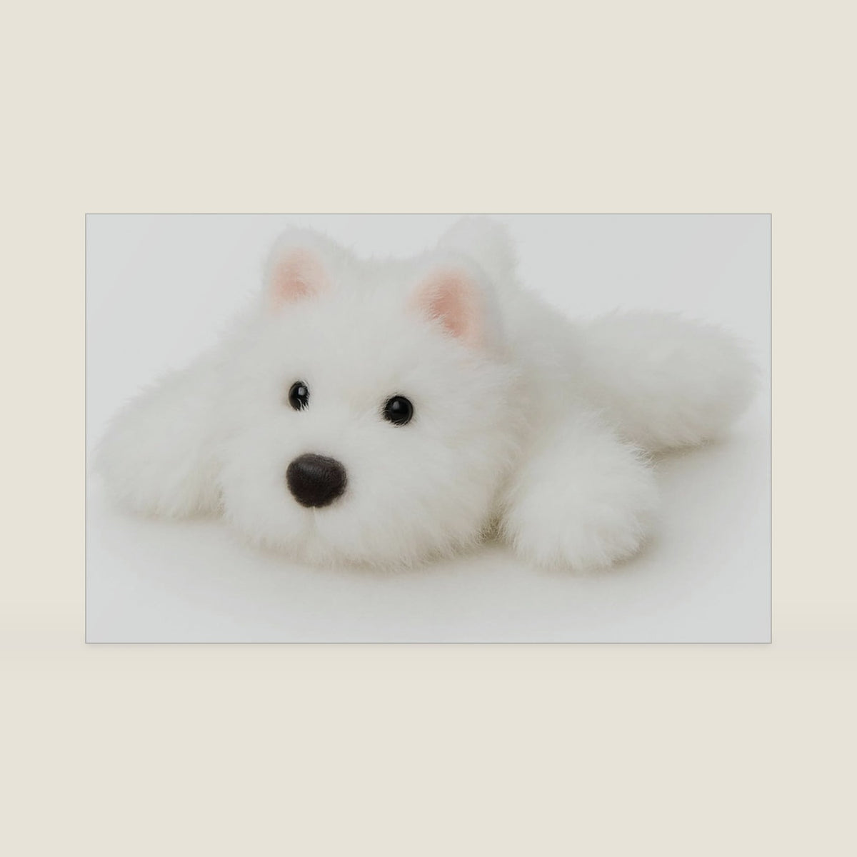 Westie Stuffed Animal Plush Toy, Cute Soft Gift for Kids