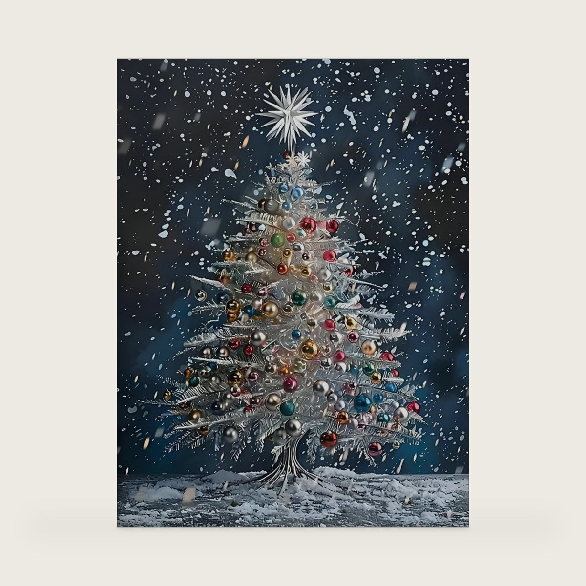 JXDXDJ Christmas Diamond Art Kits for Adults, Winter 5D Diamond Painting Kits for Beginners,DIY Round Full Drill Diamond Dots Gem Art for Adults, Paint by Diamonds Pictures Crafts Home Decor 12x16 in