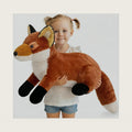 BENINY 30 Inch Giant Red Fox Plush, Stuffed Animal Pillow