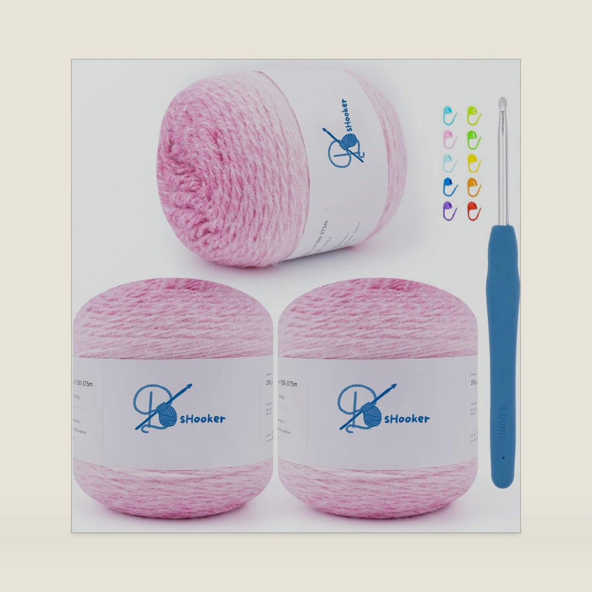 Yarn for Crocheting,Gradient Cake Crochet Yarns for Knitting,3 Pack