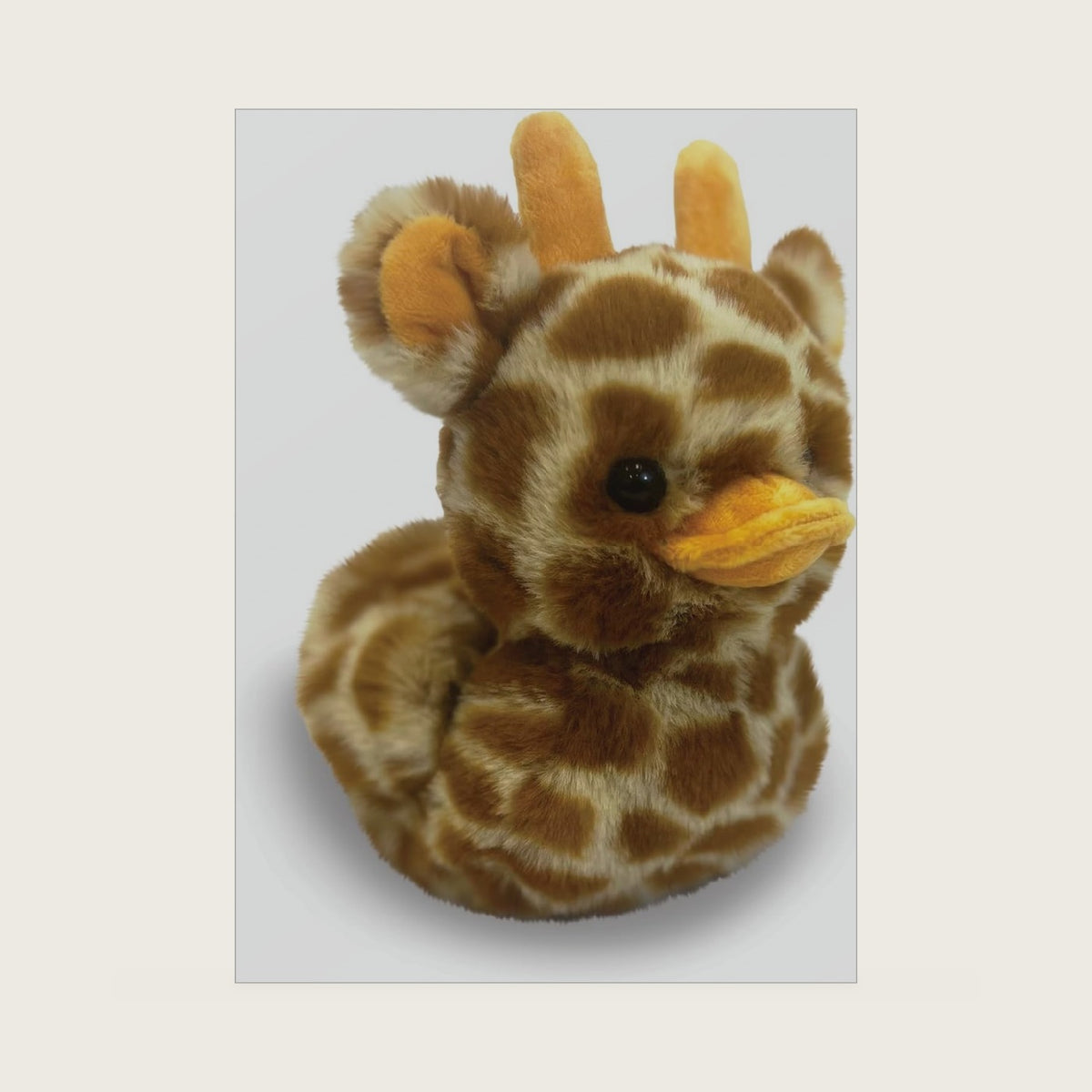 World's Softest Plush Duckees - 7" Plush Duckee - Tundee Giraffe