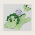 SuzziPals Microwavable Triceratops Dinosaur Stuffed Animal Heating Pad