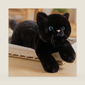 Weighted Stuffed Animals Cat Realistic Kitten Plush Toy Gift, 19.7'' Black
