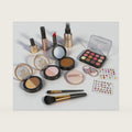 Pretend Play Fake Makeup Kit,15PCS Black Toy Set for Toddler Girls 3‑6