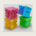4 Pack Money Maze Puzzle Gift Boxes, Magic Cube Money Puzzle Toys