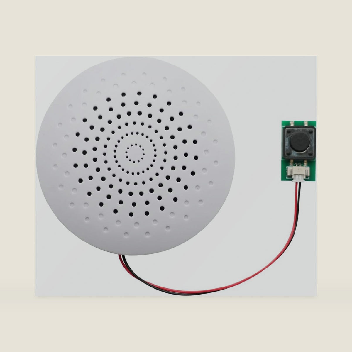 Sound Module Box with Push Button USB Download Music Voice Box for Toys,MP3 Music Sound Box for Crafts, Christmas,New Year Greeting Gifts Cards Box with Speaker.