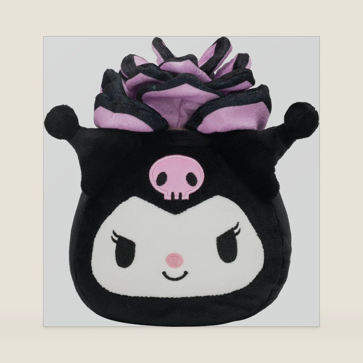 Jazwares Greenhouse by Russ 12-Inch Kuromi™ Succulent Plush - Ultrasoft Official ® Plush Ages 3+