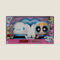 ® and Friends X Powerpuff Girls® Collab - 8-inch Cinnamoroll™ & Bubbles Plush - Officially Licensed ® & Cartoon Network® Product - 6+