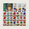 24Pcs Christmas Gnome Stress Balls Bulk,Mini Christmas Slow Rising Stress Relief Squishies Fidget Toys for Adults,Christmas Party Favors,Stocking Stuffers Gifts Goodie Bag Fillers