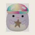 Original 8in Mahdi the Tie-Dye Purple Mushroom Holding Gold Star – Official Plush (Little)