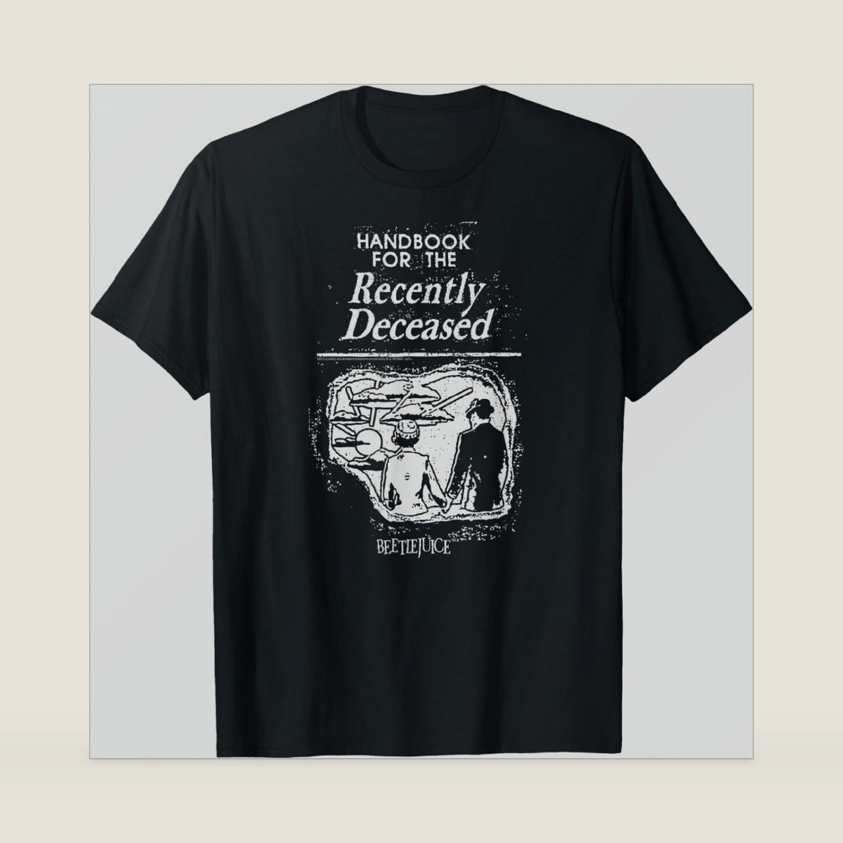Beetlejuice Handbook for the Recently Deceased Movie T-Shirt