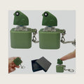 Unwind Hub Frog Croaking Fidget Toy - Rechargeable Frog Croaking Keychain, Frog Croaking Stress Reliever with Colorful Lights, Fun & Portable Anxiety Relief Toy (2PC Frog Croaking)