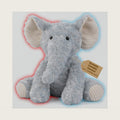 Coolable & Microwavable Weighted Elephant Stuffed Animal,Sitting Heat Plush