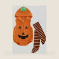 Toddler Baby Girl Boy Halloween Costumes Animal Fruits Costume Zipper Hooded Romper Stockings Cute Cosplay Outfits