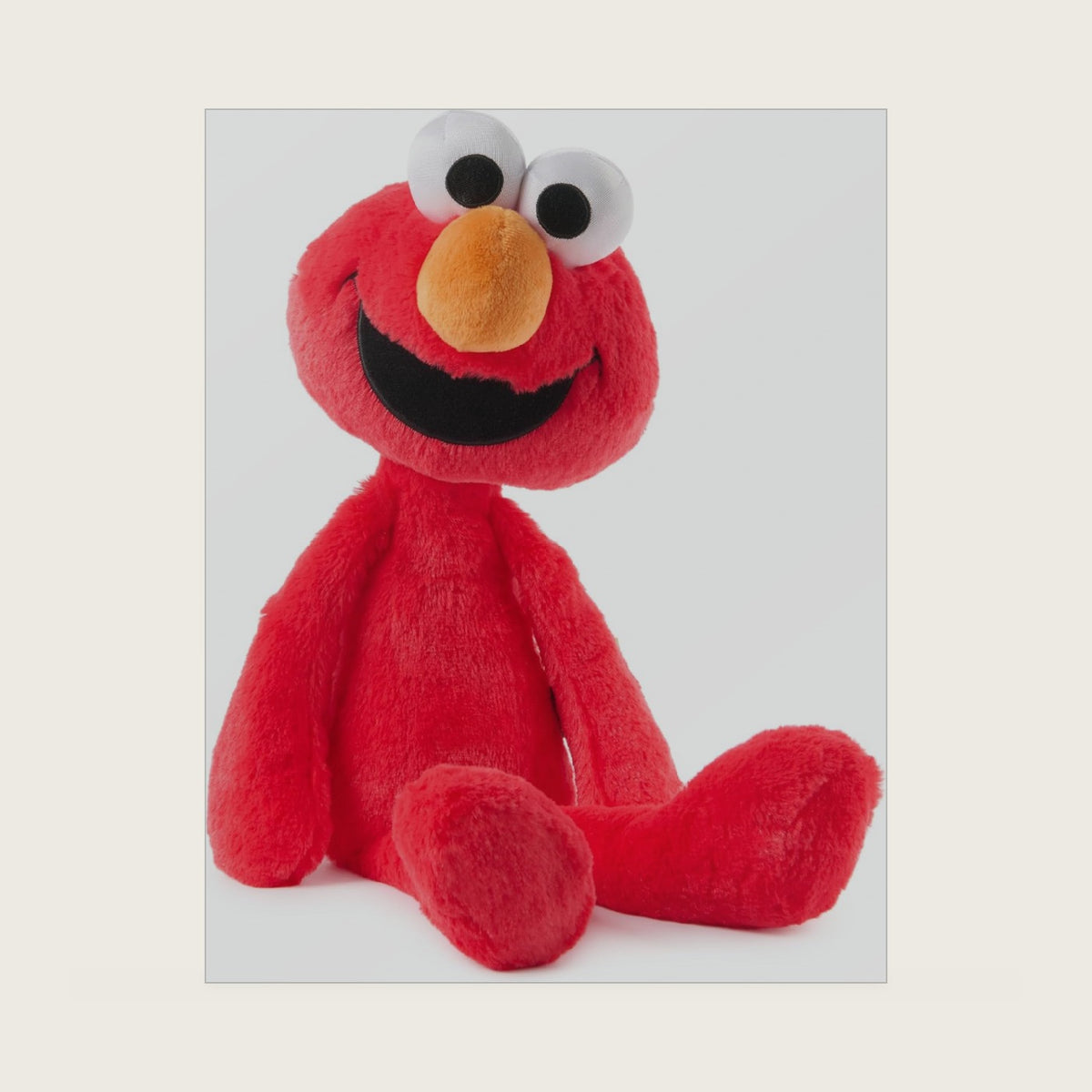Sesame Street Elmo Toothpick 15-Inch Floppy Plush Toy for Ages 1+