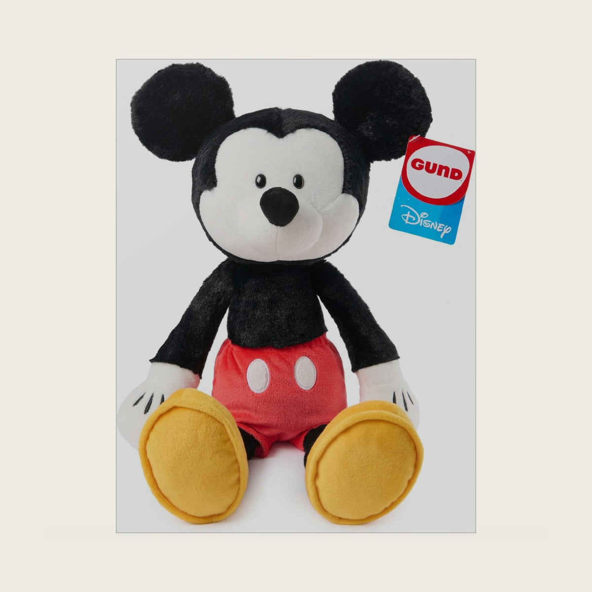 Official Mickey Mouse Toothpick 15-Inch Plush Toy for Ages 1+