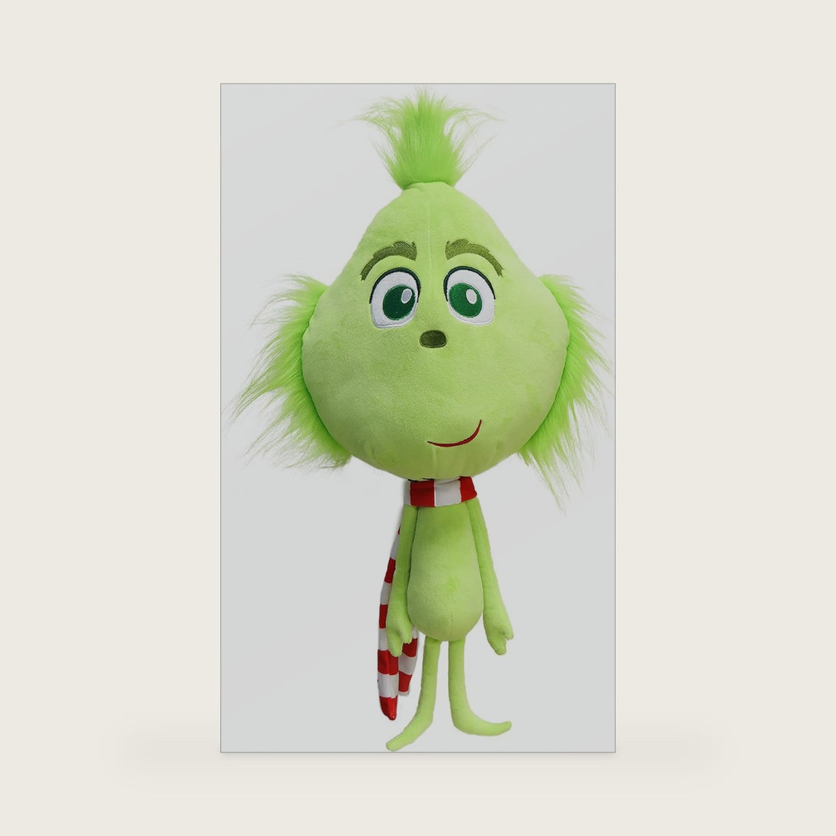 RELIGES 21 inches Green Christmas Monster Plush Toy – Soft Christmas Stuffed Animal Doll for Boys and Girls, Perfect for Christmas Decorations and Gifts (Cute Green)