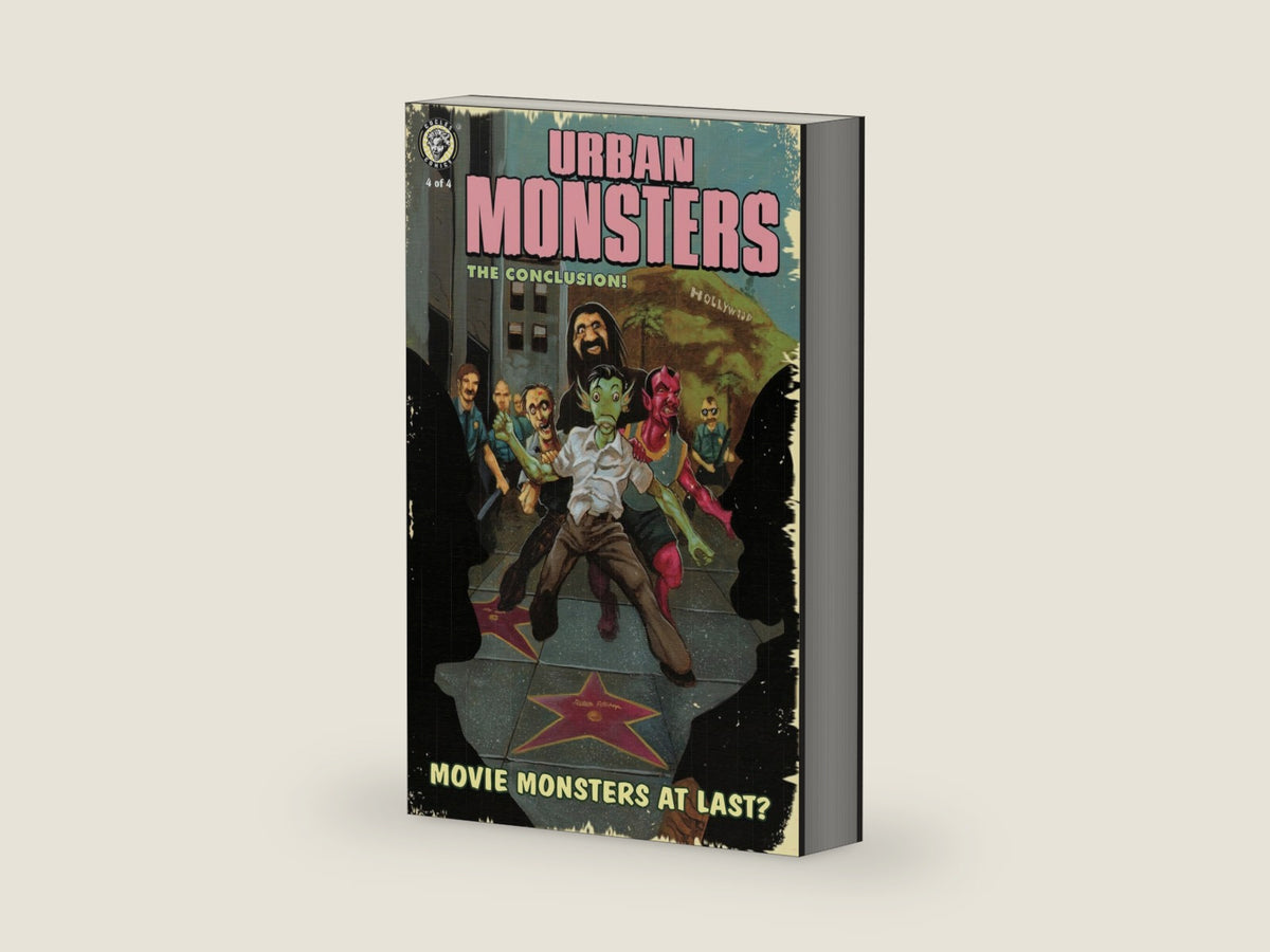 Urban Monsters #4 (2023) – The Conclusion! – Monster Road-Trip Comedy Comic