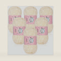 Katech Sparkle Chenille Yarn for Crocheting-6 * 50g/1.76oz-4 Worsted Medium