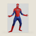 Mens Spider Man Tobey Maguire Style Zentai Costume | Jumpsuit with Mask for Halloween, Birthday Parties