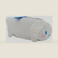 AI Cinnamoroll Soft Plush Multi-Function Storage Case, Plush Bag Charm with 3D Features, White