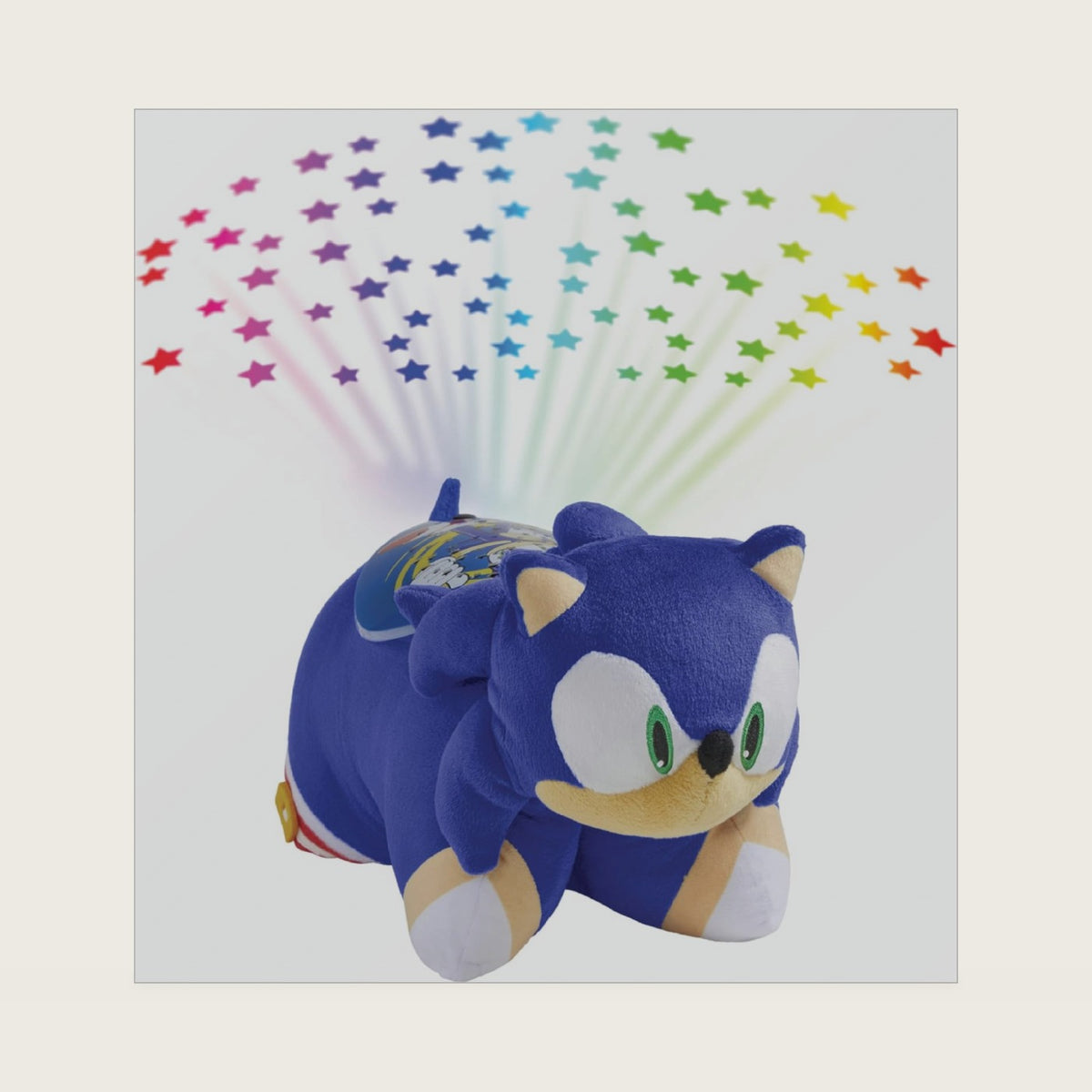 Pillow Pets Sonic the Hedgehog, 11" Sleeptime Lite