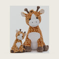 Tezituor Giraffe Stuffed Animal,25.6in Large Giraffe Plush Toy with Baby