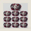 Chunky Jumbo Chenille Yarn Multicolor 10 Pack