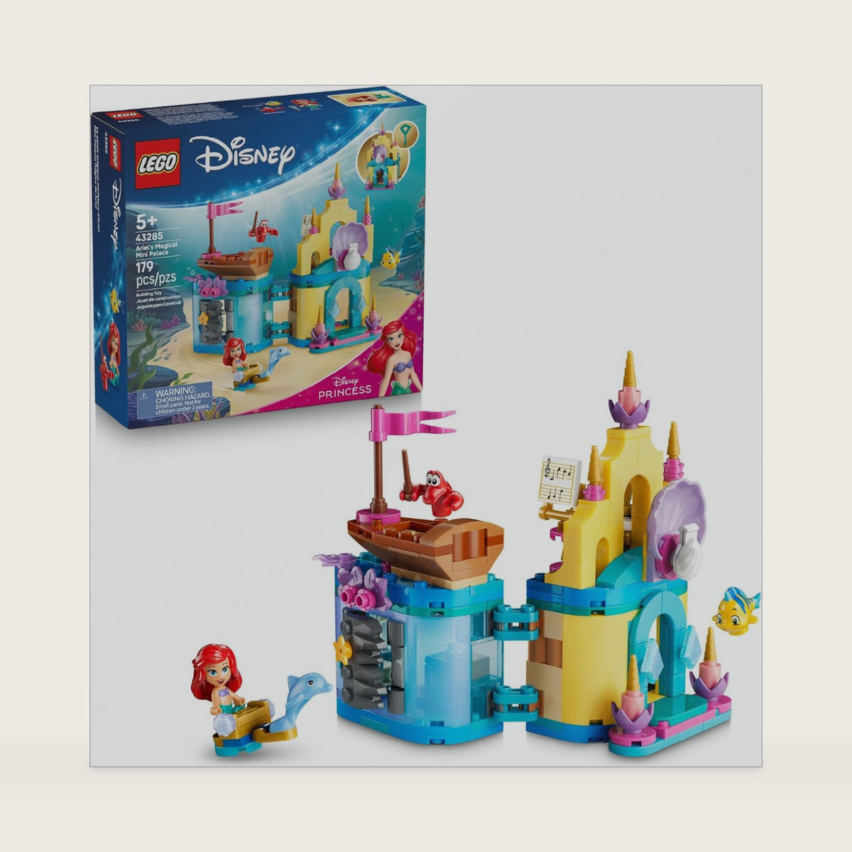 LEGO Disney Princess Ariel’s Magical Mini Palace 43285