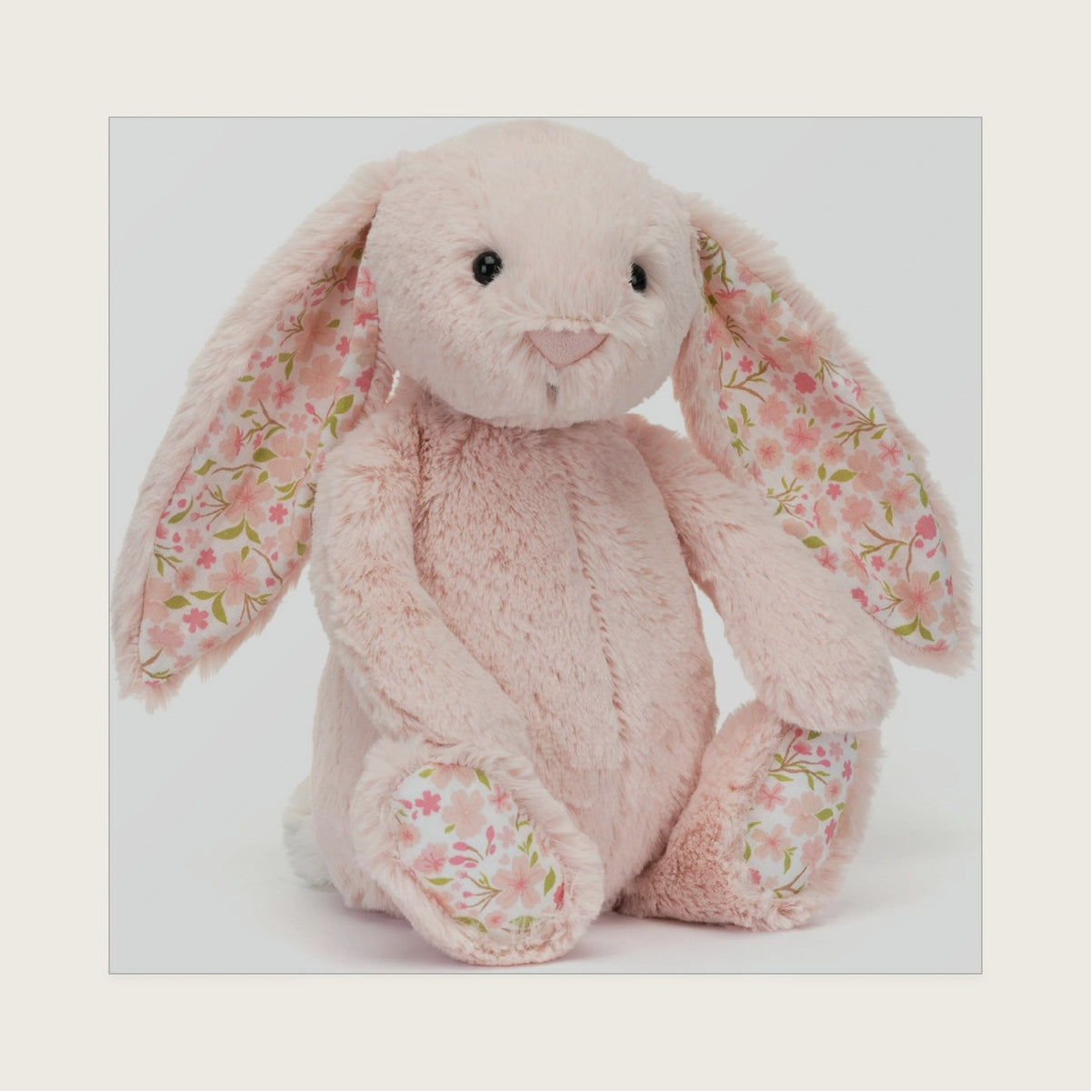 Blossom Blush Bunny Cherry Stuffed Animal, Medium