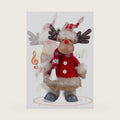 Electric Reindeer with Singing, Dancing, Christmas Animatronics Reindeer