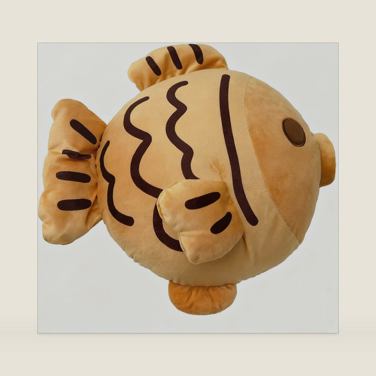 Cute Taiyaki Plush, 13" Kawaii Taiyaki Fish Stuffed Animal - Soft Stuffed Fish Plush for Home Decor, Perfect for Kids, Boys & Girls