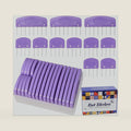20Pcs Knit Blockers Pins Kit, Purple Knit Blocking Combs Kit