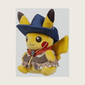 Center: Desert Pikachu Plush