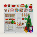Rileryan 1:12 Scale Mini Christmas House Accessories Christmas Miniatures