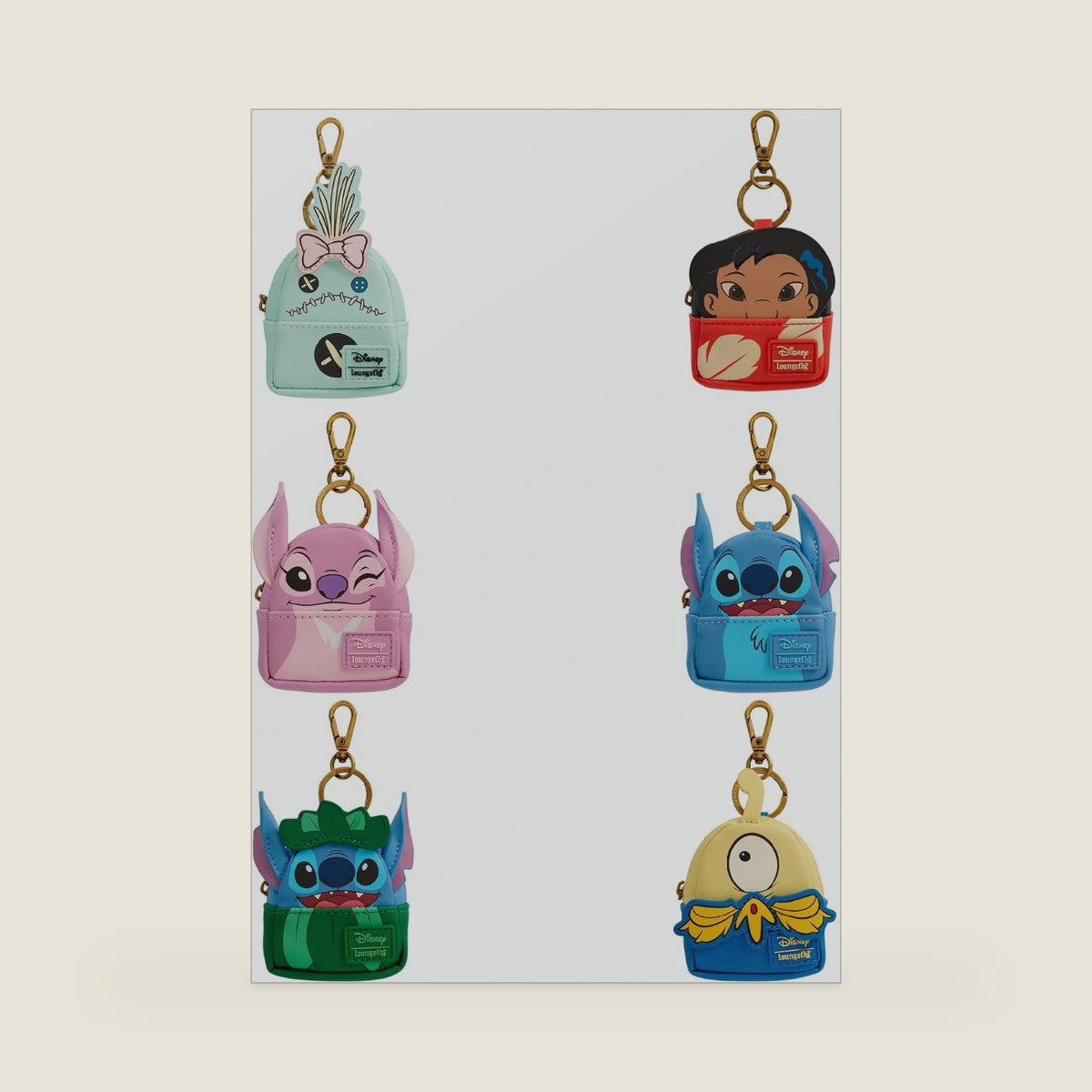 Disney Lilo and Stitch Blind Box Mystery Bag Charm [One Random Keychain]