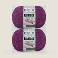 Baby Blanket Chenille Yarn for Crocheting, Purple Super Bulky Chunky Yarn