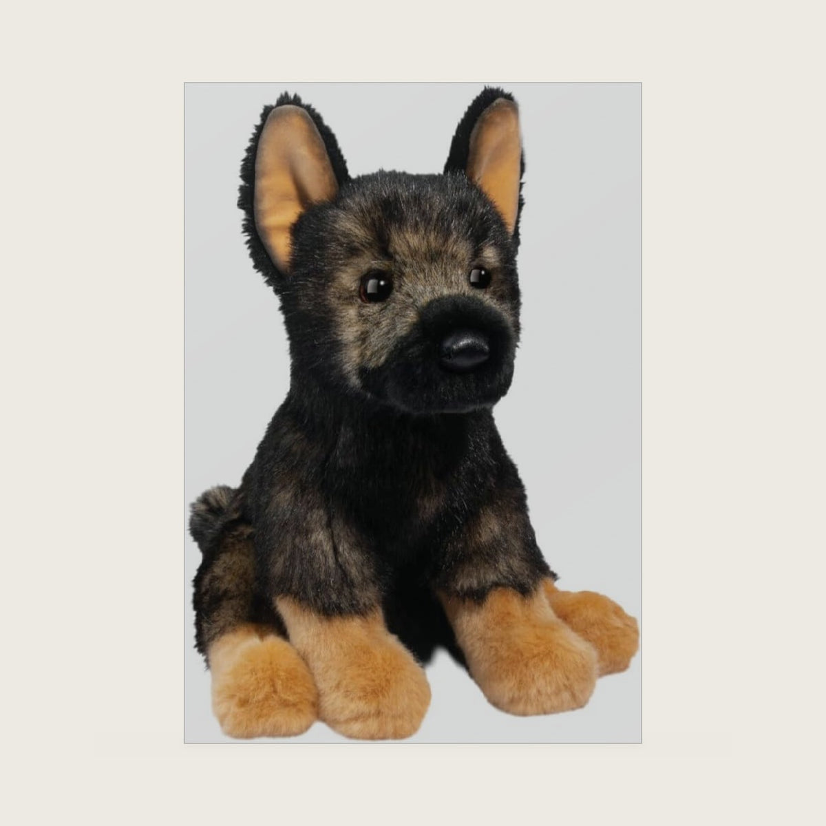 Chief German Shepherd Dog Plush Stuffed Animal, 15-Inch Long