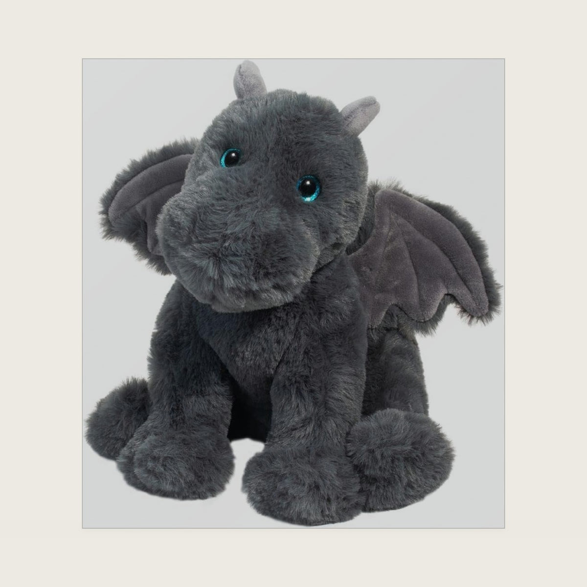 Sootie Dragon Plush Stuffed Animal, 9 Inch Soft Mythical Animal Toy