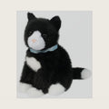 Mini Black & White Feline 5" by
