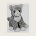 Soft Tabbie Striped Cat 9"