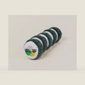 Korean Kimbap Plush Set - Magnetic Food Plushie Toy (12 in) Official Original Design | Cute Korean Sushi Roll Stuffed Animal Set, Gifts for Kids Kdrama Kpop Korean Food Love