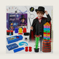 Magic Kit, Magic Tricks for Kids, Magic Set Includes Magic Wand Magician Costume, Pretend Play with Instruction for Kid Beginners, Christmas Halloween Birthday Gift Toys for Boys Girls Age 6-12