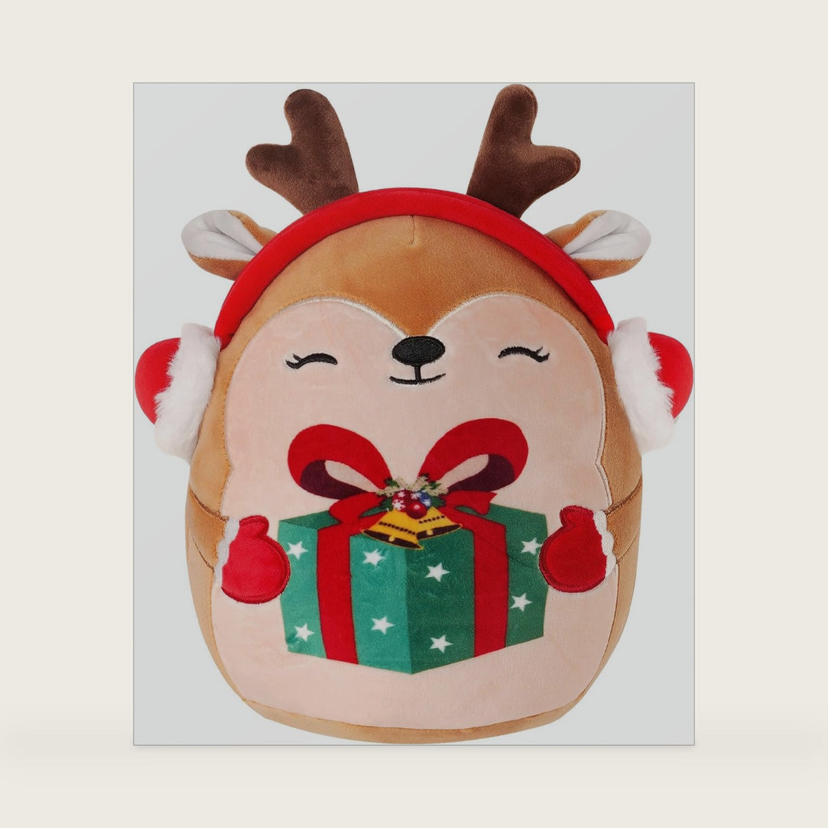 Christmas Stuffed Animals Plush Toys - 10 Inch Soft and Hugging Deer Stuffed Animal Plushes for Kids, Girls & Boys - Ideal Collectible 2026 Toys Holiday Home Decorations