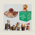 Super Cute Creative Cat Theme Mystery Box Figures, Surprise Mysterious Bag Random Action Figure Figurine Collectible Home Desk Car Decoration, Birthday Christmas New Year Gift, Bread Cat-1 Box