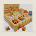 12 PCs Capybara Mini Blind Box Set, Random Design Action Figures