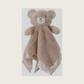 Linzy Secure Bear Lovey for Babies – Soft Bear Plush Stuffed Animal Blanket, Cute Snuggle Bear Wildlife Comfort Snuggle Toy for Newborns, Babies & Toddlers
